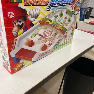 Super Mario Strike Air Hockey Attack Epoch Games Tabletop Action Game Complete